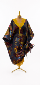 Brocade and Chantilly 2-Piece Set for Women - Elegant Formal Occasion Outfit