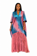 Brocade/Chantilly Mix Dress