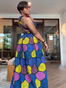 Destiny 3 Way Slit Ankara dress