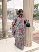 Blinged out Adire Bubu