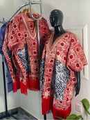 Halima short fringe dress