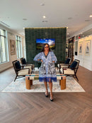 Halima short fringe dress