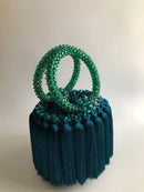 Bvocado Beaded Tassel Bag
