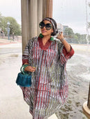 Blinged out Adire Bubu