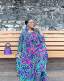 Purple rain Chiffon set