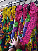 Anjola Ankara cotton dress