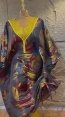 Brocade and Chantilly 2-Piece Set for Women - Elegant Formal Occasion Outfit